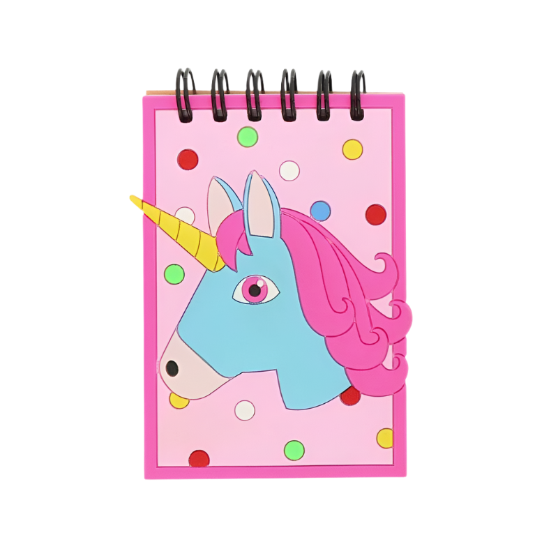 Equi-kids - Carnet de notes licorne rose