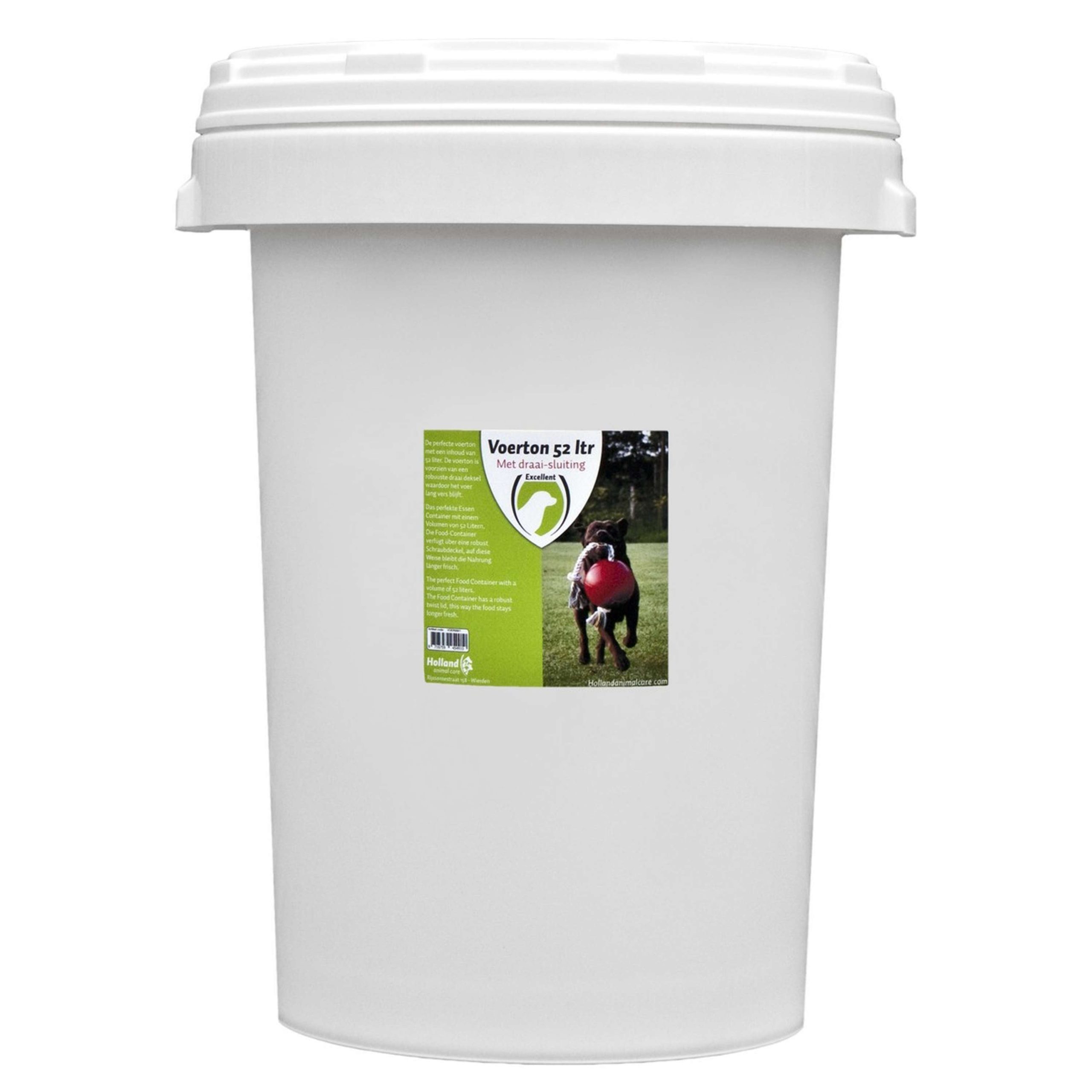 Agradi Tonneau à Nourriture avec Fermeture Pivotante