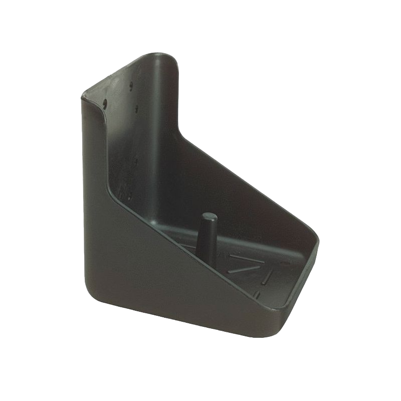 Hippotonic - Support bloc sel plastique noir 10kg