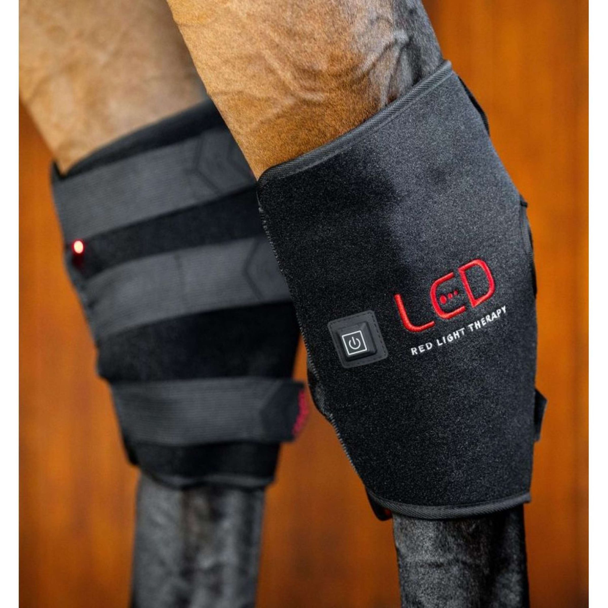 Horseware LED Red Light Therapy Right Hock Boot Noir