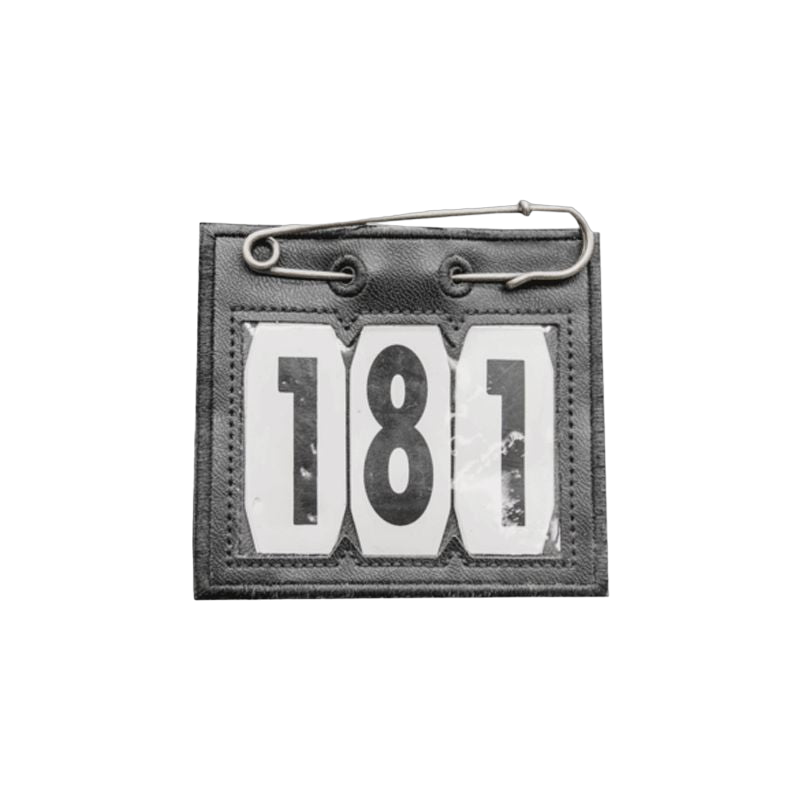 Kentucky Horsewear - Porte numéro PVC noir