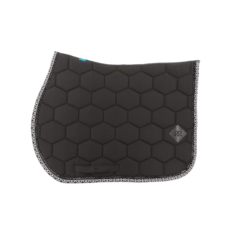 Oxxer - Tapis de selle Monogramme noir/ noir