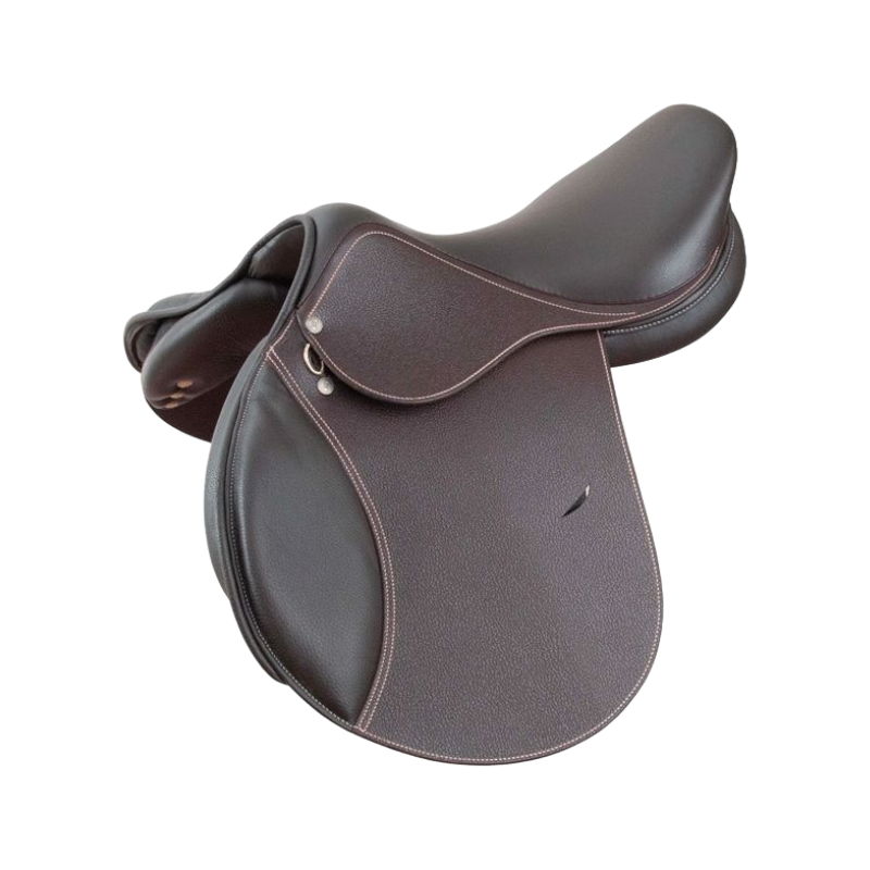 TdeT - Selle cuir mixte Barry chocolat