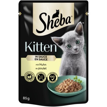 Sheba Kitten en sauce 28 x 85 g Poulet
