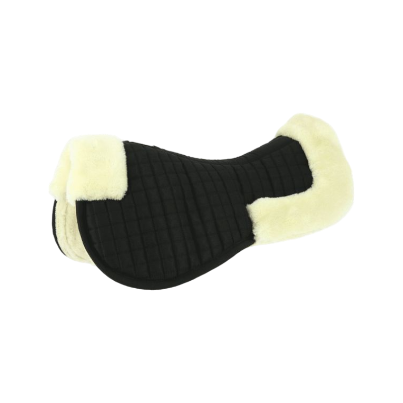 Equithème - Amortisseur teddy noir/écru