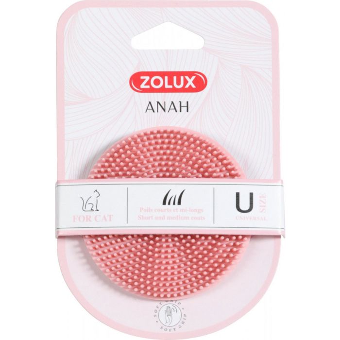 Zolux Anah Brosse en Caoutchouc Chats