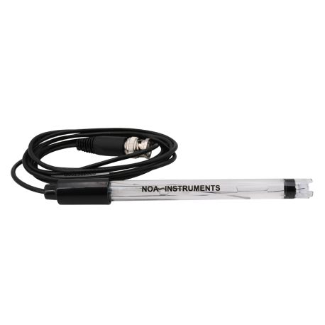 AquaNoa Electrode de pH avec connecteur BNC transparent