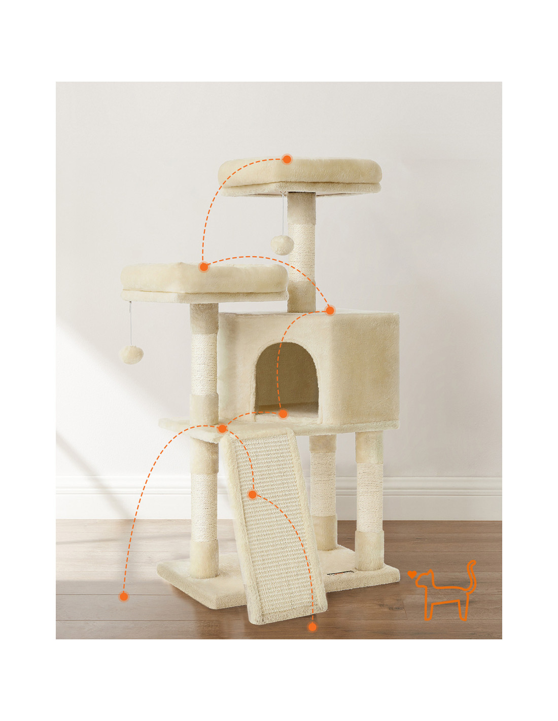 Arbre à Chat 115 cm