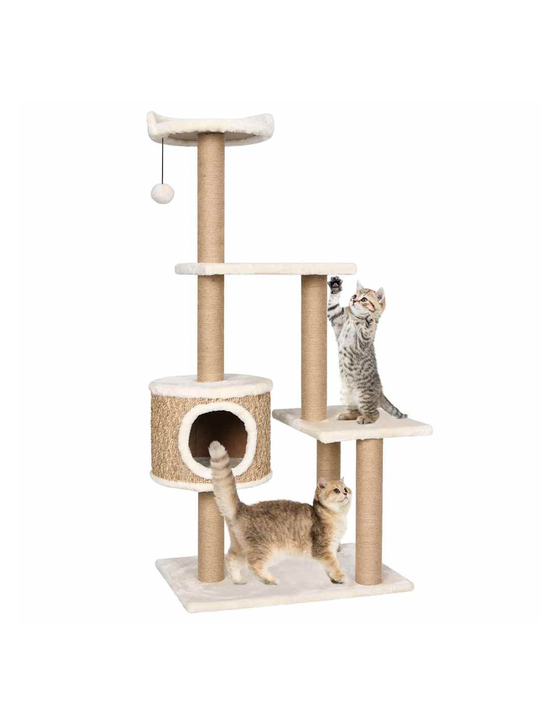 Arbre à Chat avec Griffoirs 123 cm