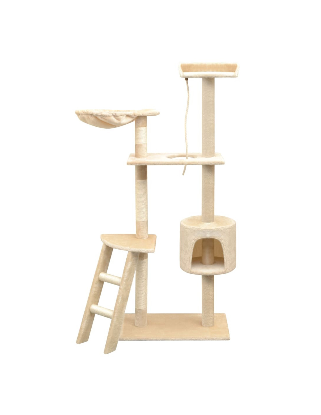 Arbre à Chat avec Griffoirs en Sisal 150 cm Beige