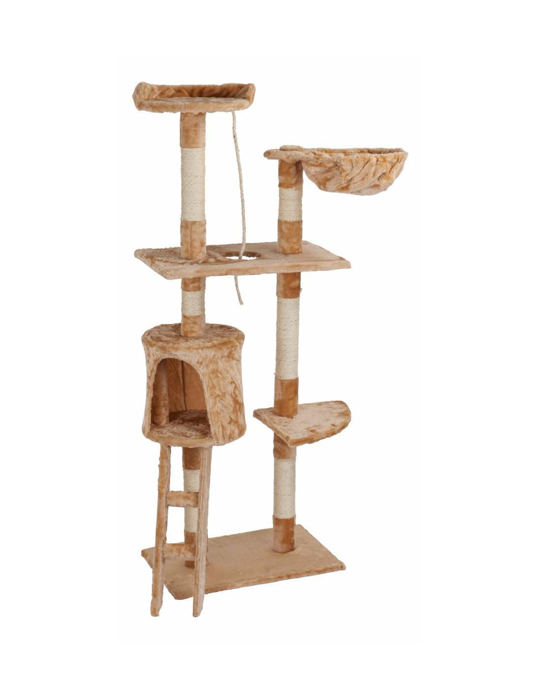 Arbre chat griffoir beige 152 cm