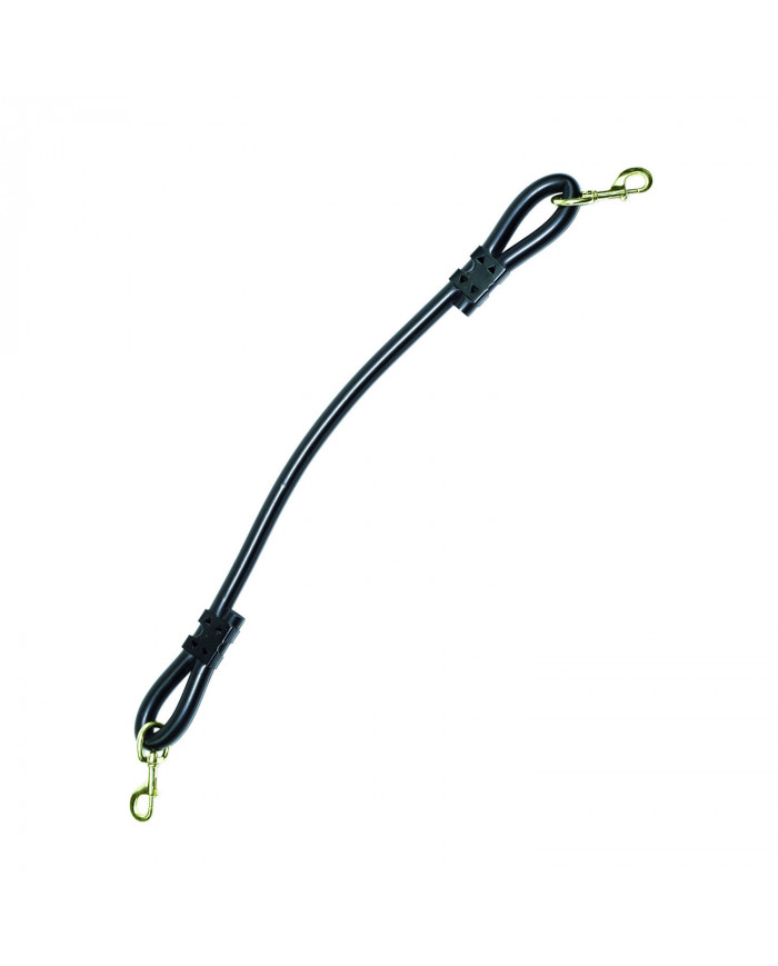 Attache en caoutchouc à double mousqueton C