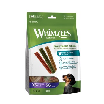 WHIMZEES Snacks soin dentaire Stix XS