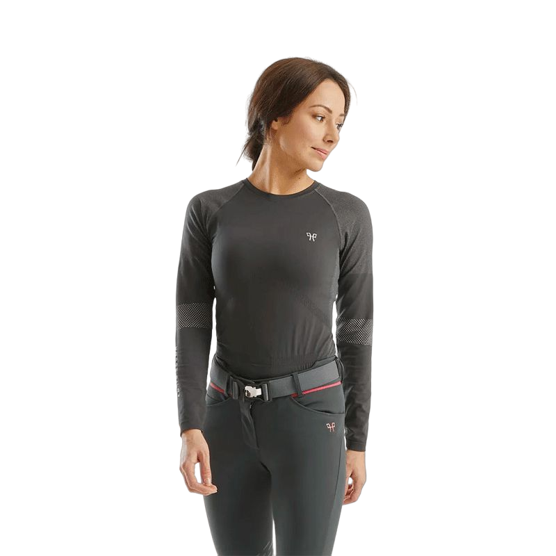 Horse Pilot - T-shirt manches longues femme Optimax Iron