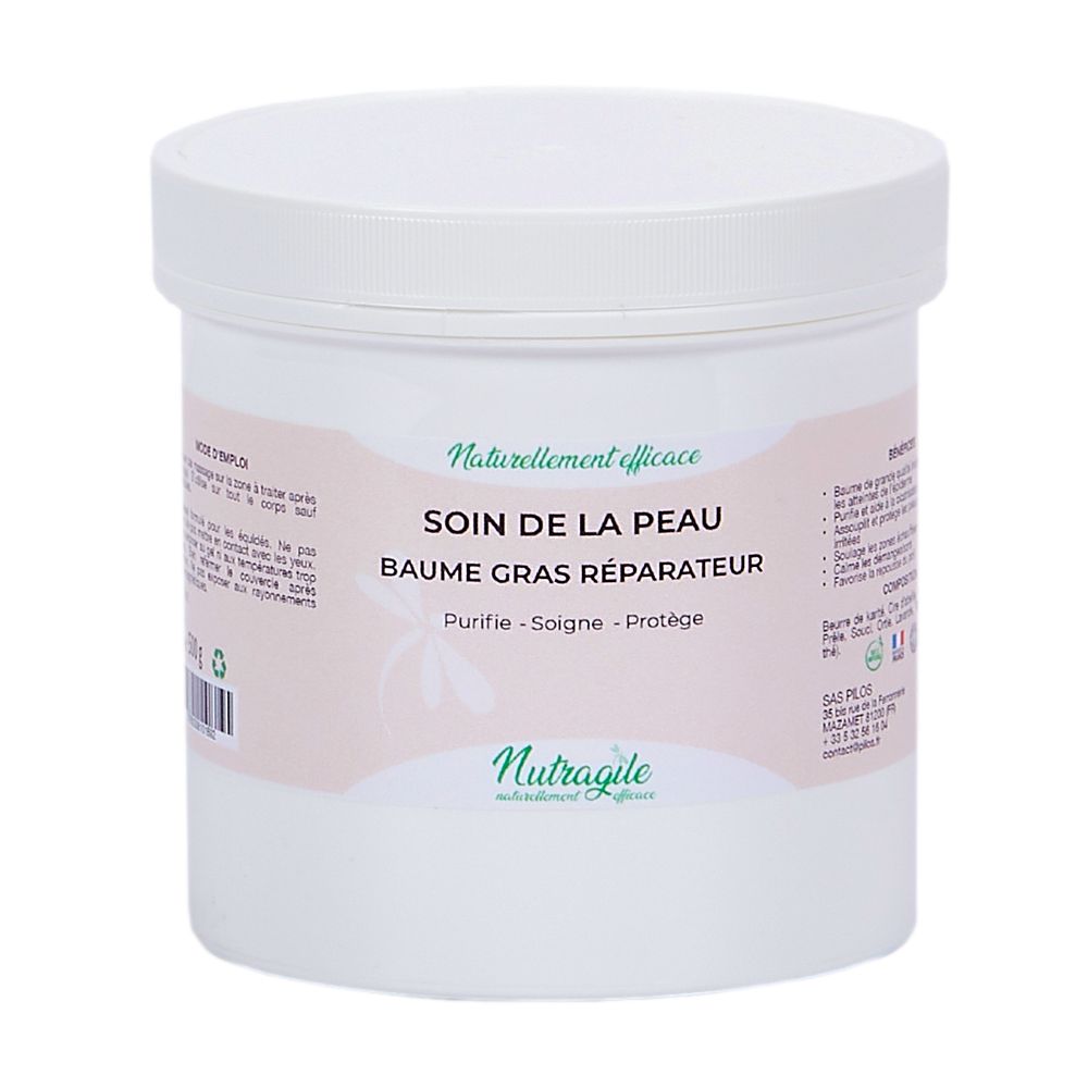 Baume Gras Réparateur Soin de la peau Nutragile