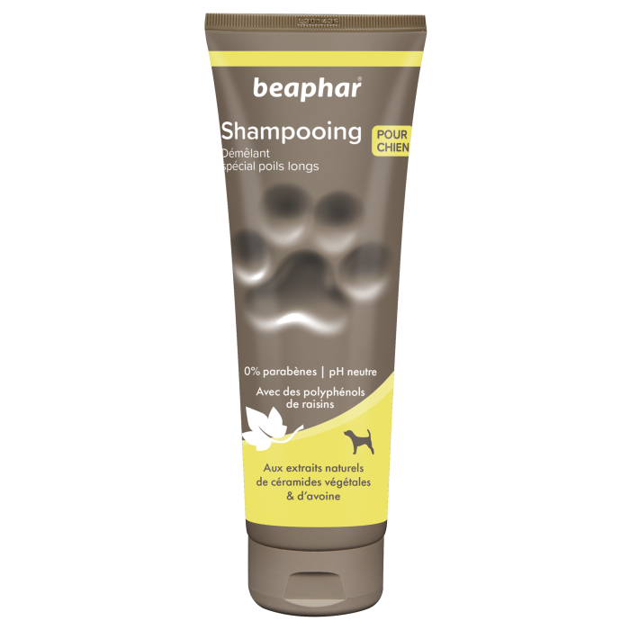 Beaphar Shampooing Démêlant Poils Longs Chien 250ml