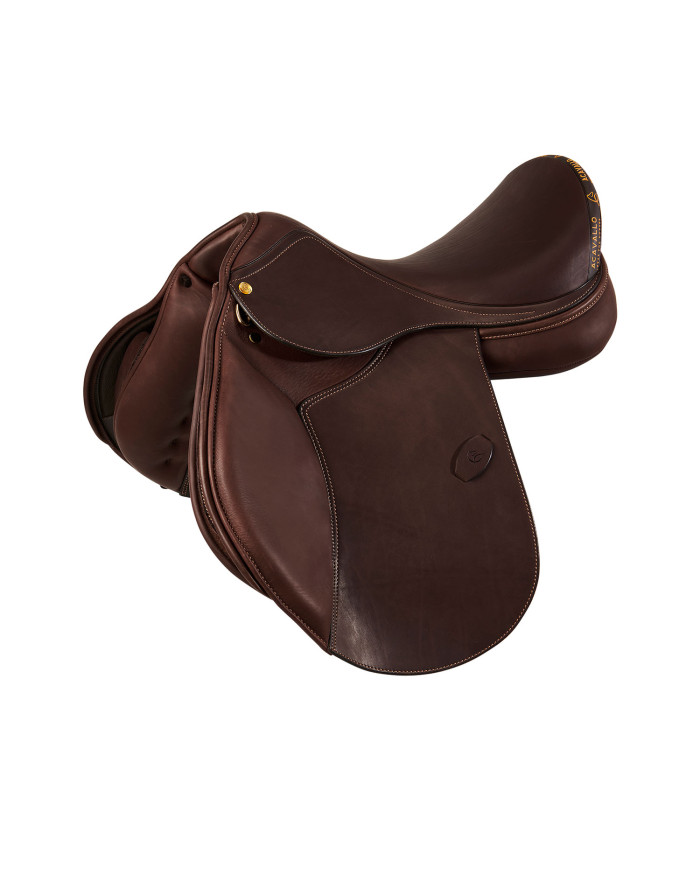 Bernini All Porpose Saddle Flocked Panels Double Leather Plus