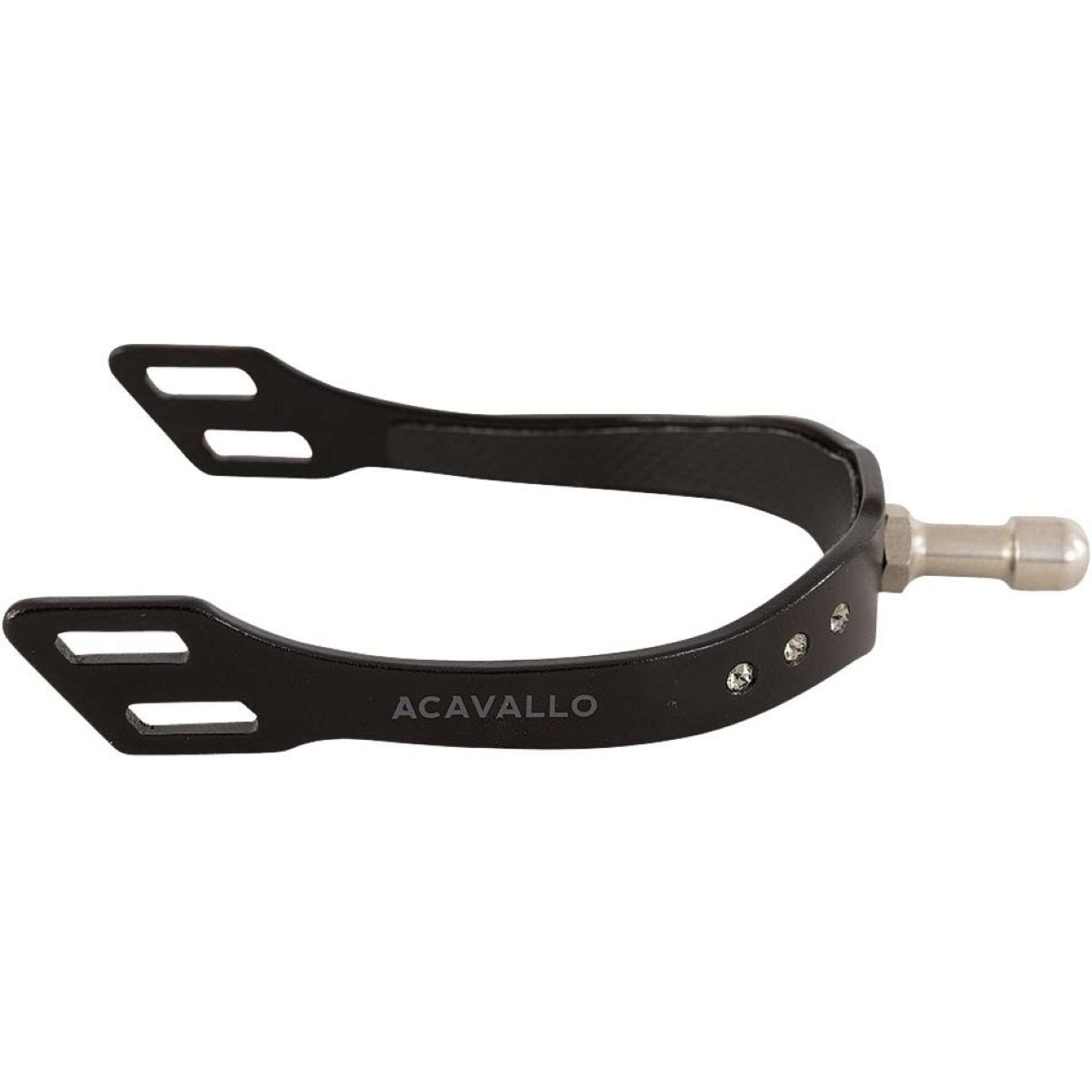 Acavallo Eperons Arena Aluplus 2.0 Special Edition Noir