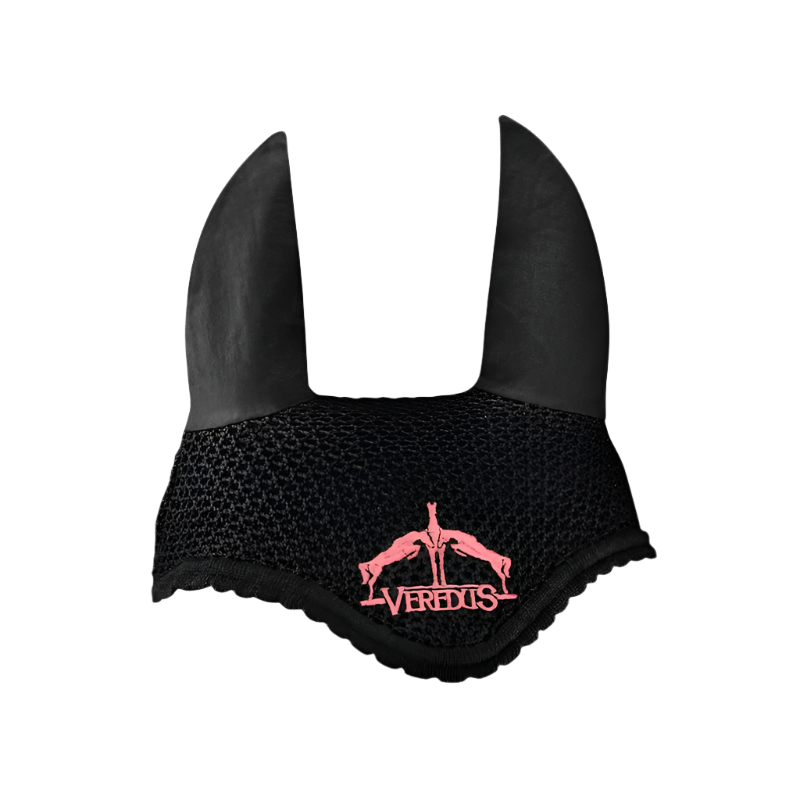 Veredus - Bonnet Color Edition pour chevaux noir/ light pink