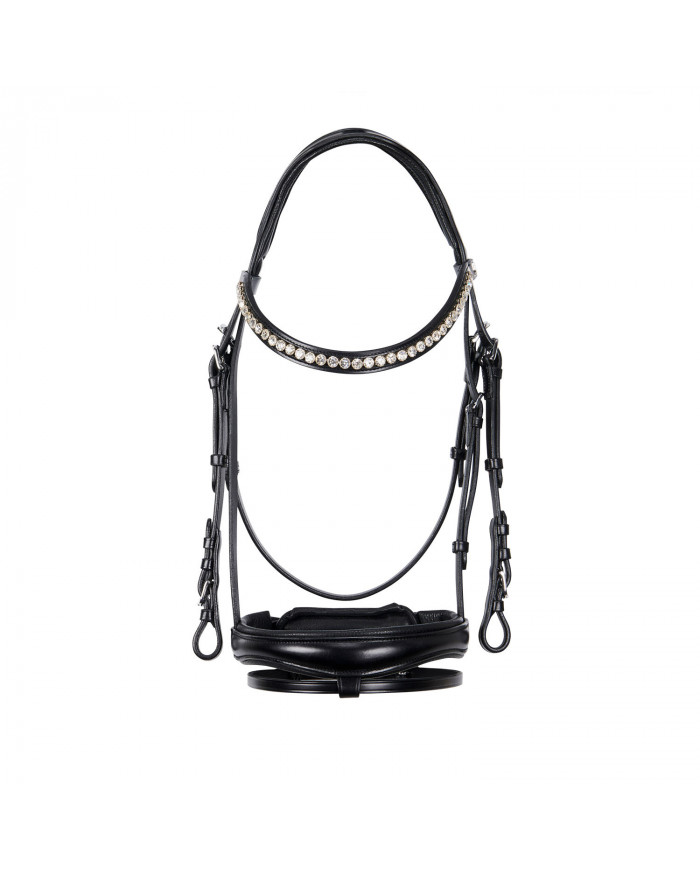 bridon à manivelle sans rênes