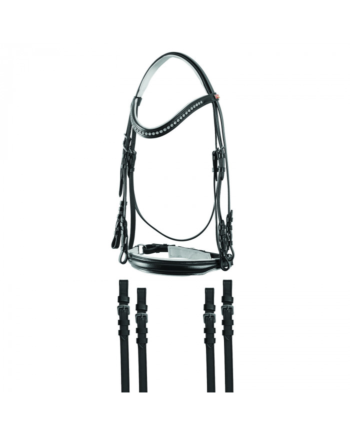 Bridon de dressage C glitter