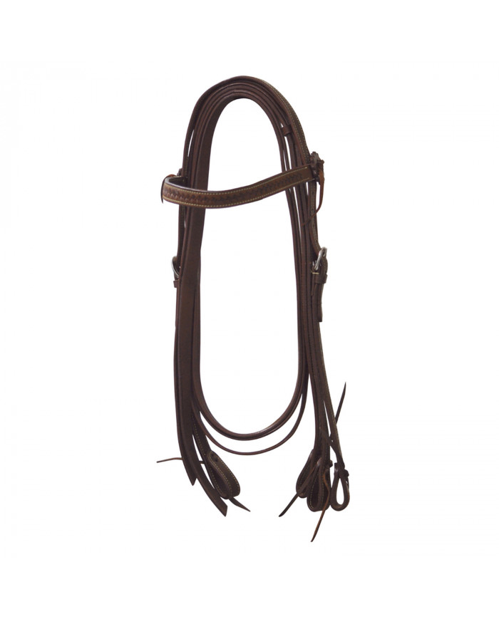 bridon droite Basket fleurs C rênes