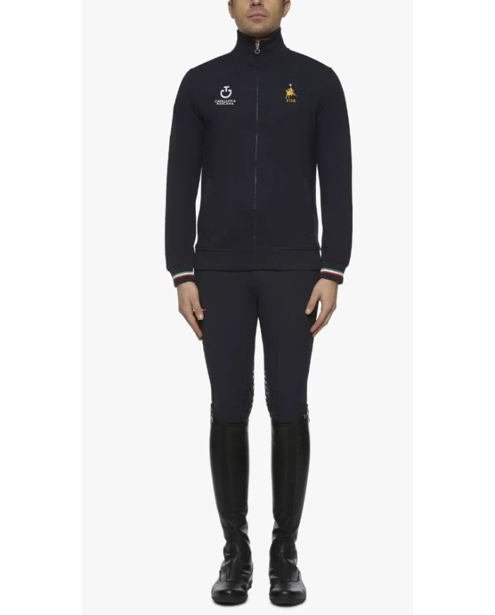 Cavalleria Toscana - Sweat à Zip Homme Fise