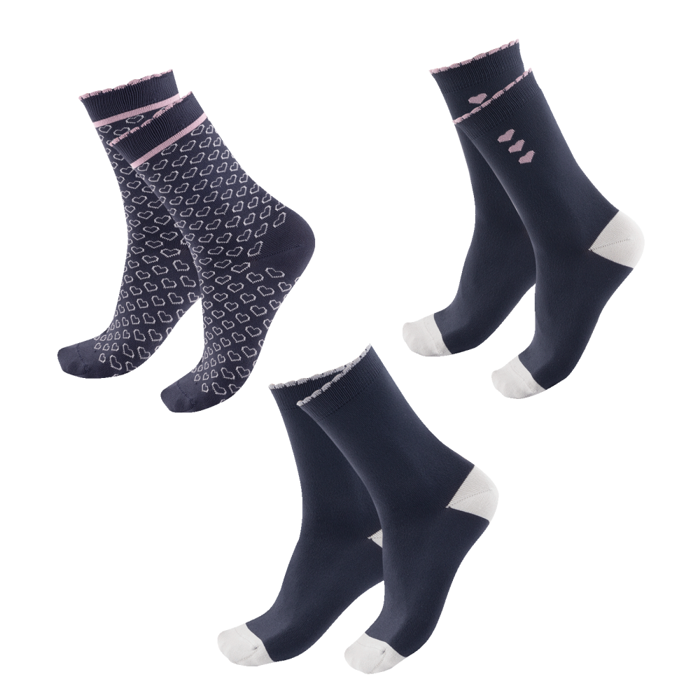 Chaussettes d'équitation ELT Lucky heart enfant