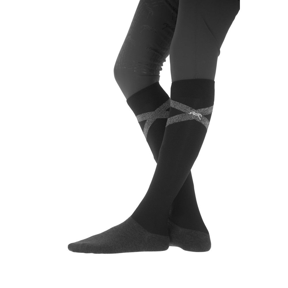 Chaussettes d'équitation Pénélope Gummy