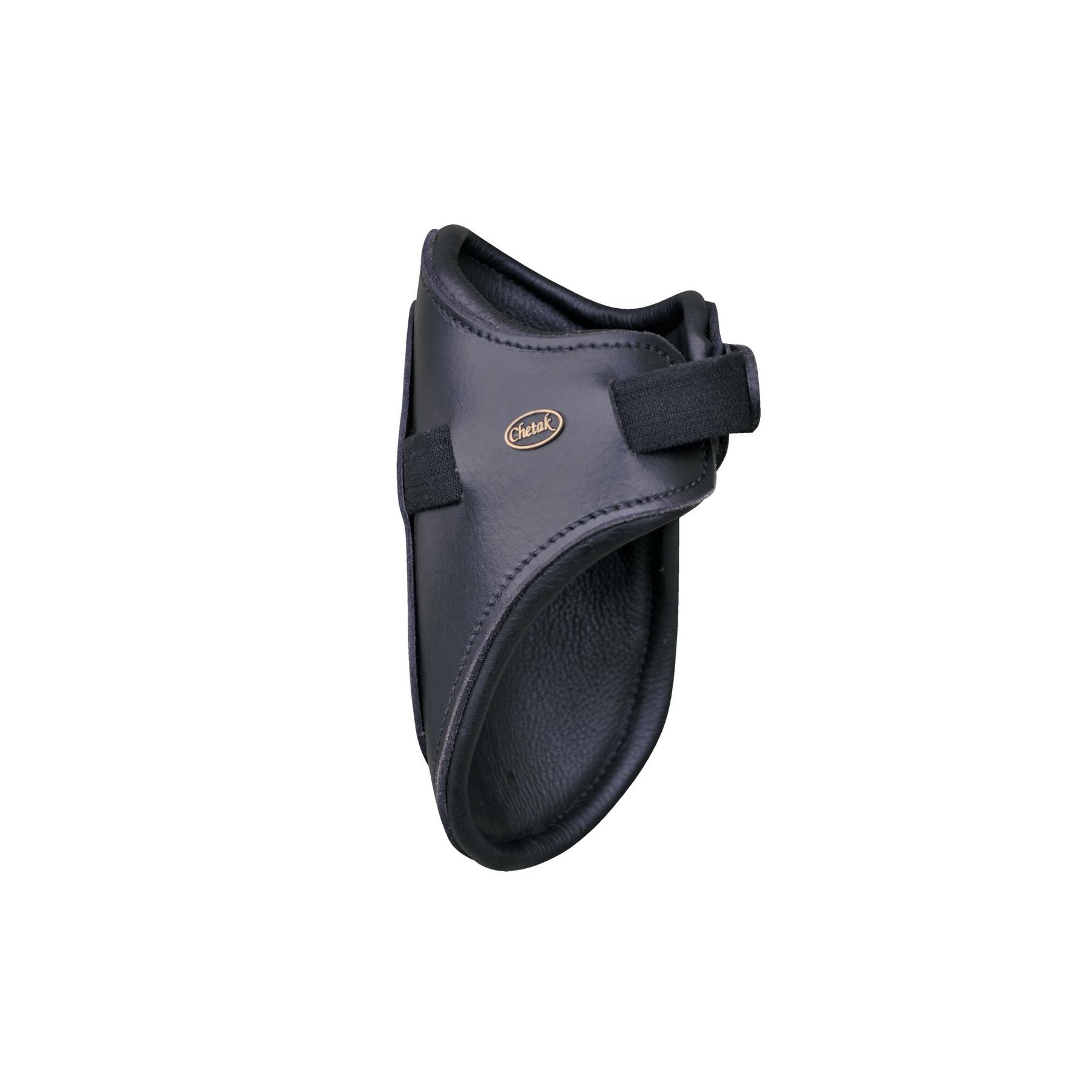 Protège-boulets pour cheval cuir à bouton