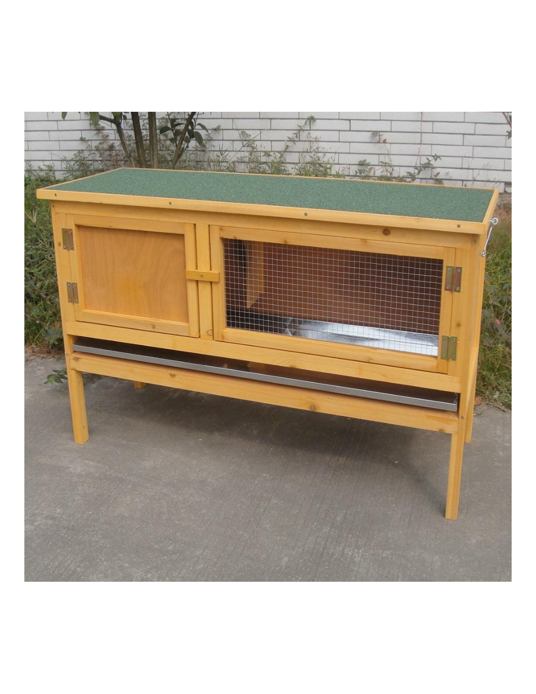 Clapier lapin avec partie nuit Les Milles