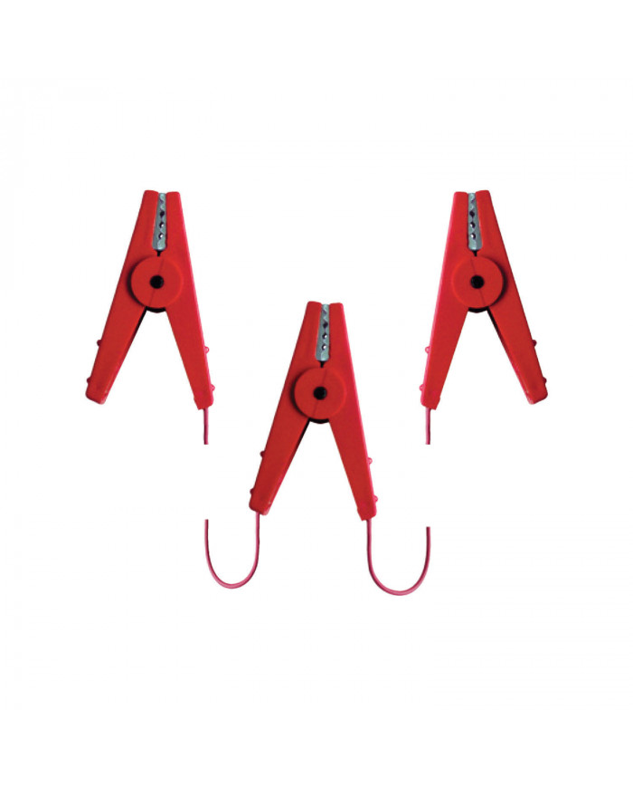 Connexion des câbles Pinces Triple C