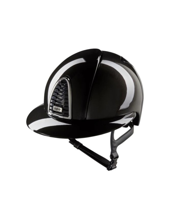 Polo Kep Cromo 2.0 Shine noir à large visière