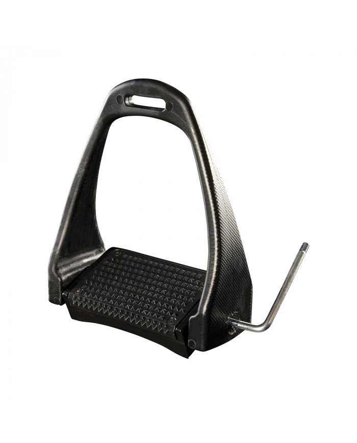 Coussinet en caoutchouc pour étrier réglable