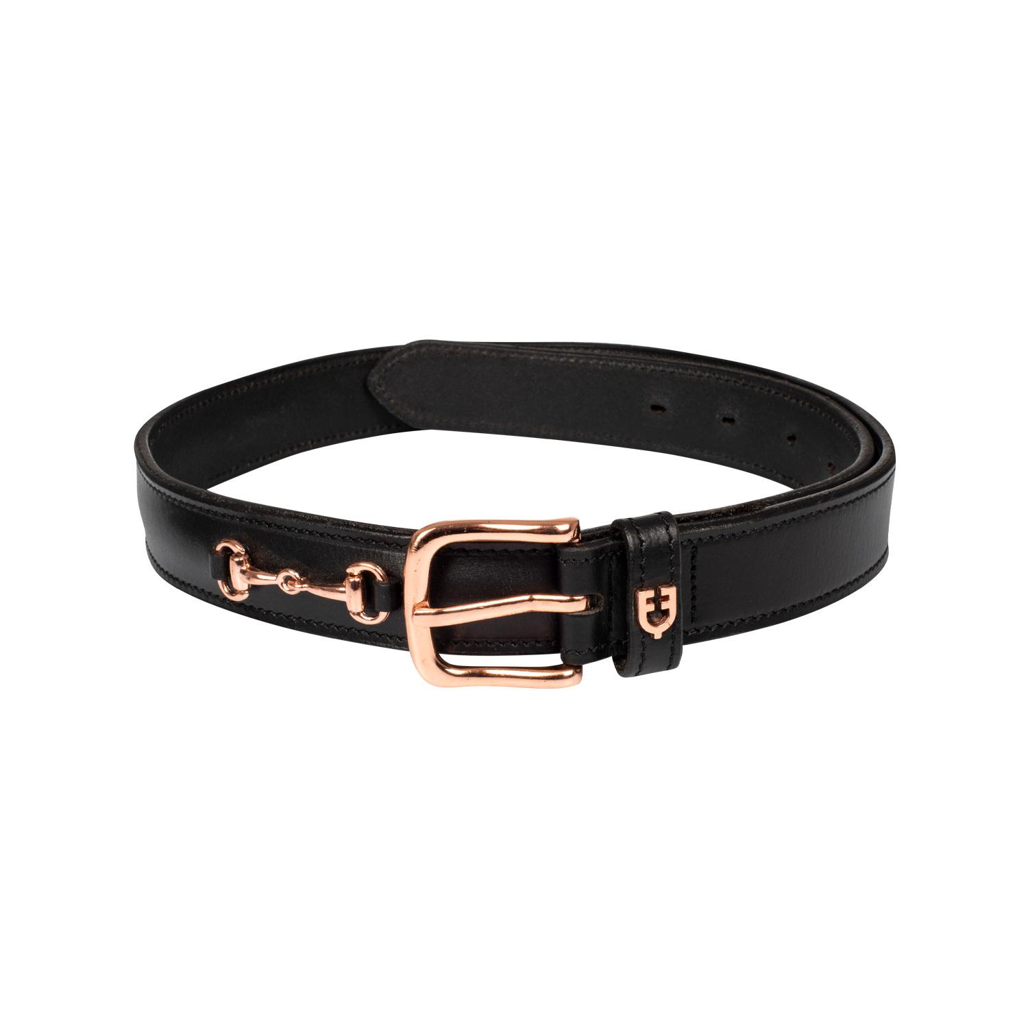 Ceinture en cuir anglaise avec mors femme