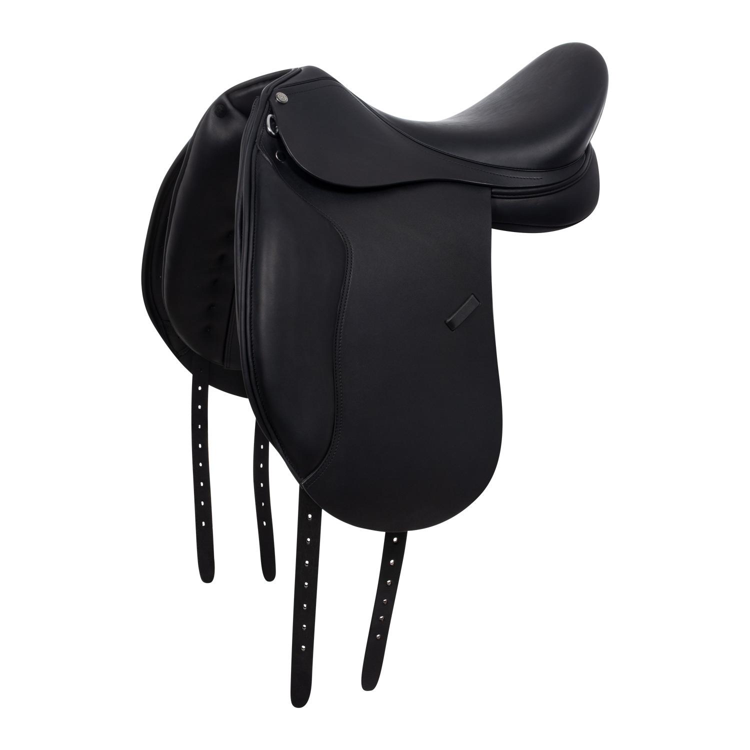 Selle de dressage pour cheval avec taquets longs