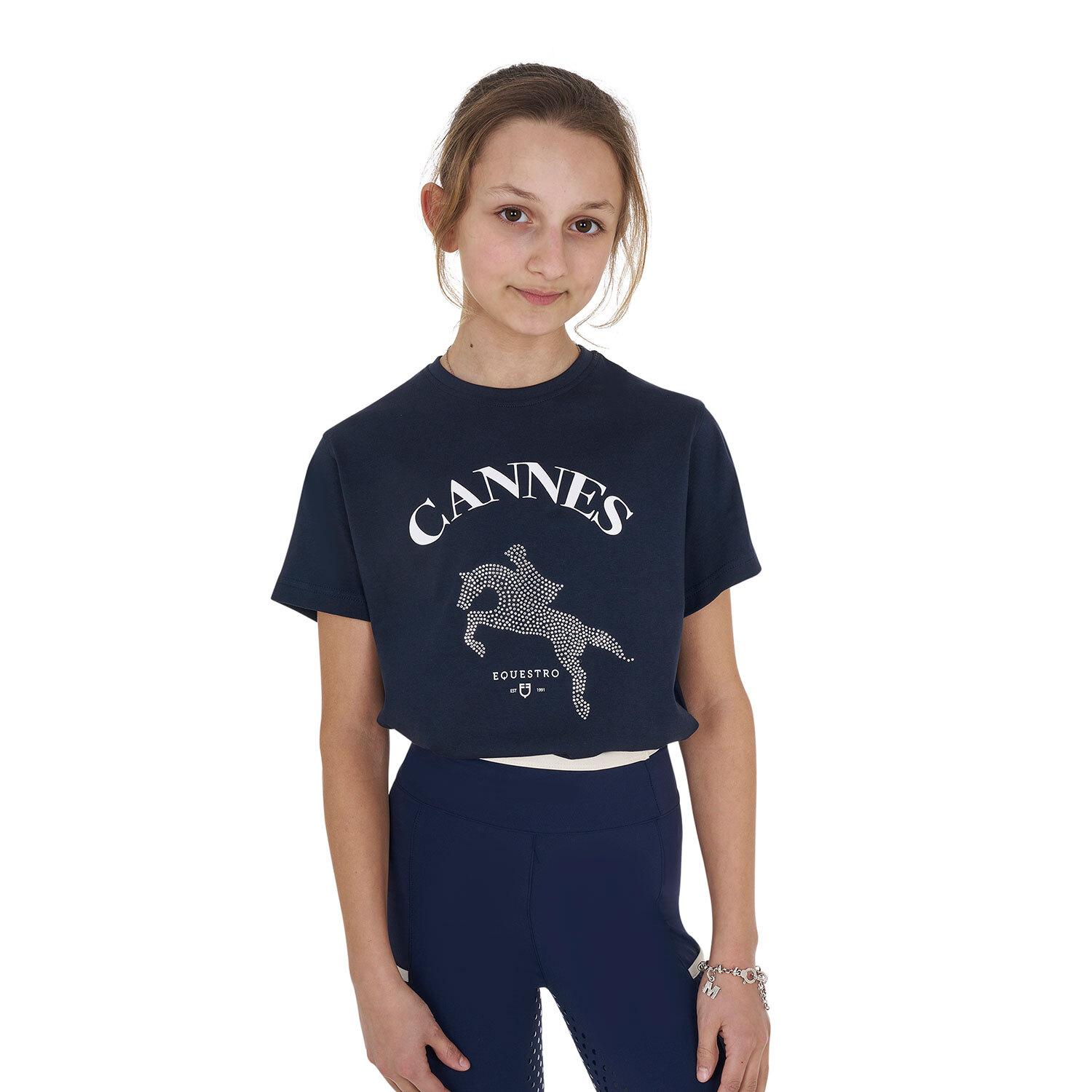 T-shirt coton fille Cannes