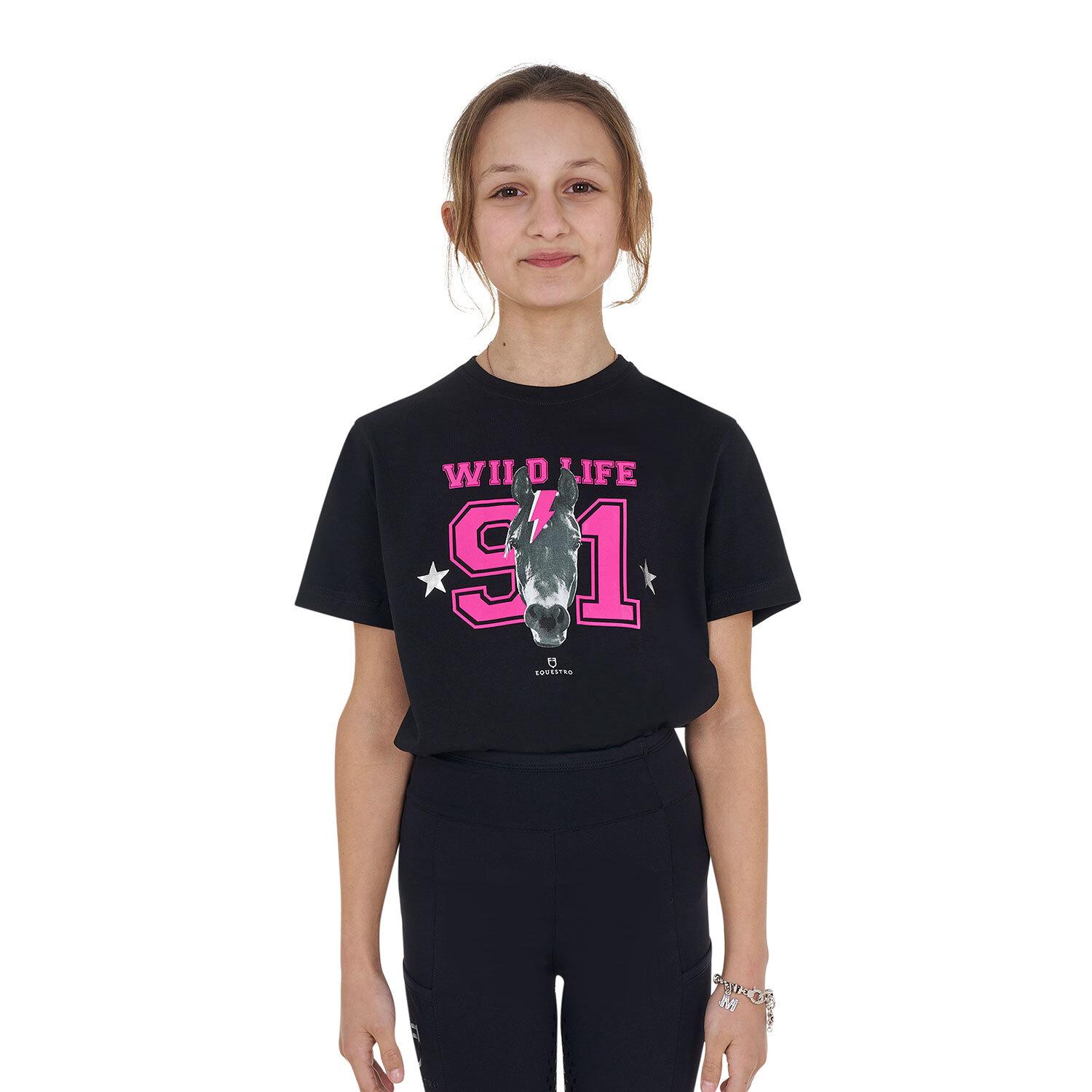 T-shirt coton fille Wild Life