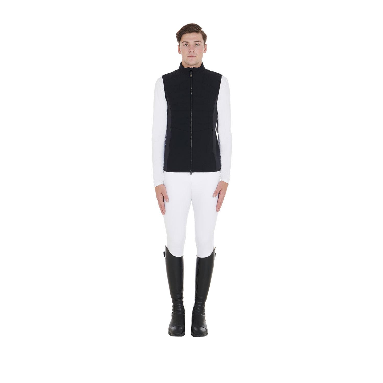 Gilet équitation sans manches slim fit