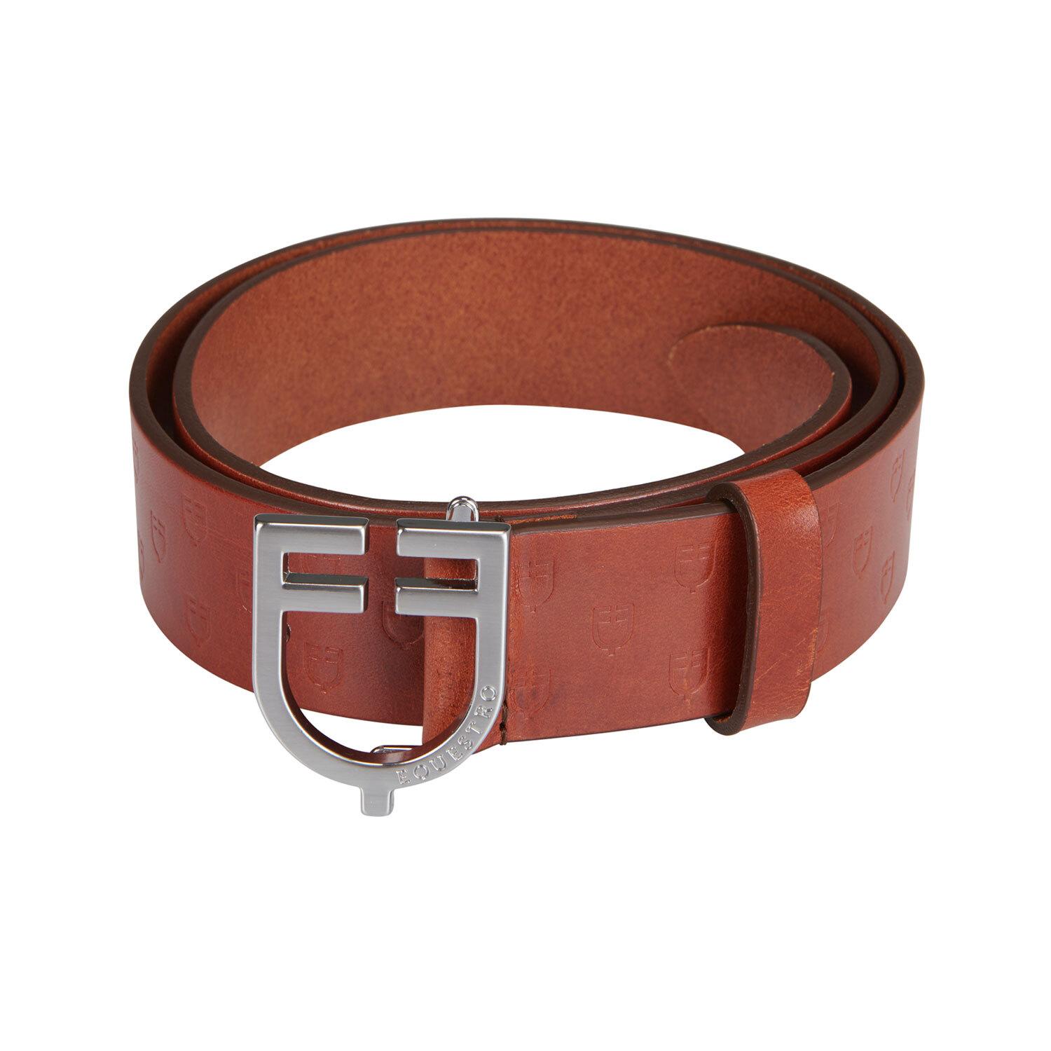 Ceinture en cuir avec logo