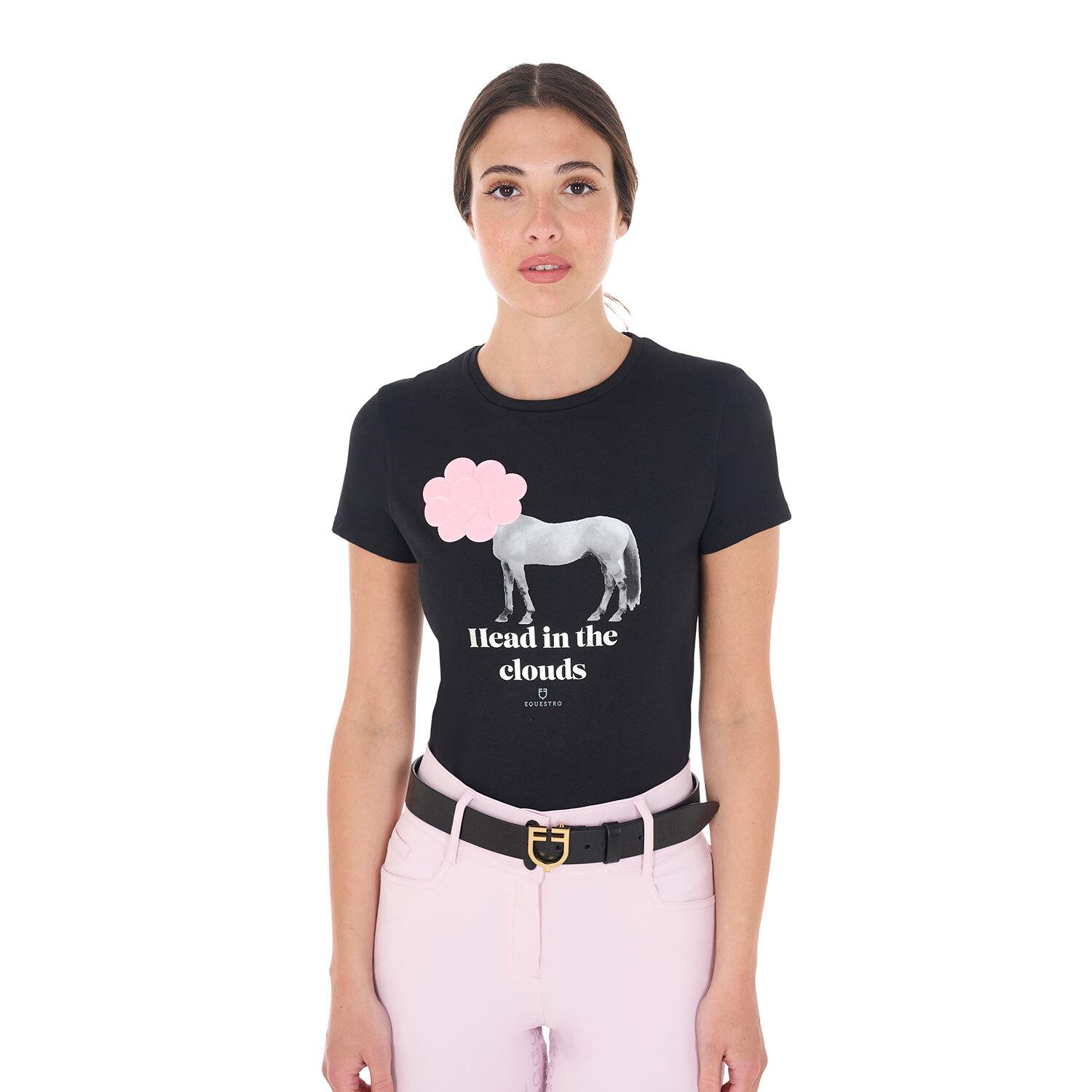 T-shirt coton femme Head In The Clouds