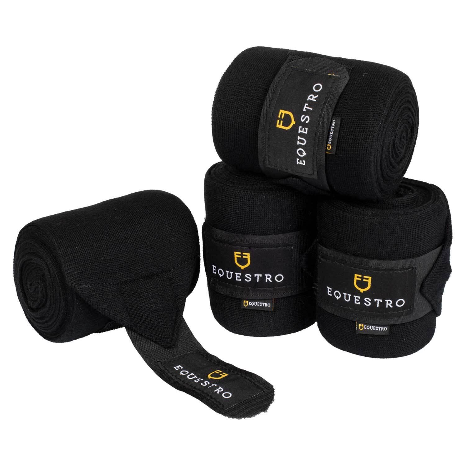 Bandes de repos en laine pour cheval (x4)