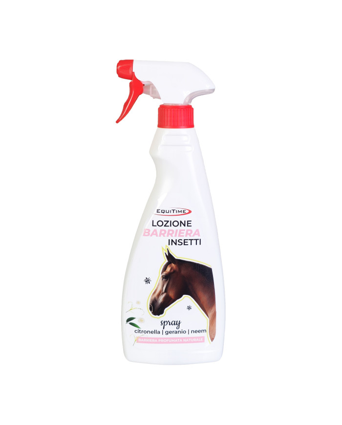 EQUITIME Lotion barrière anti-insectes Equitime - citronnelle, géranium et neem 500ml