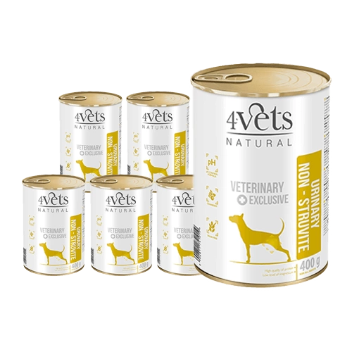 4Vets Dog Urinary Non-struvite 6x400g