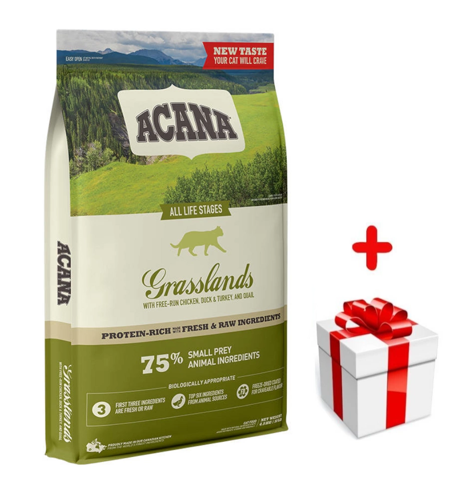 ACANA Chat des prairies 4,5 kg+ Surprise