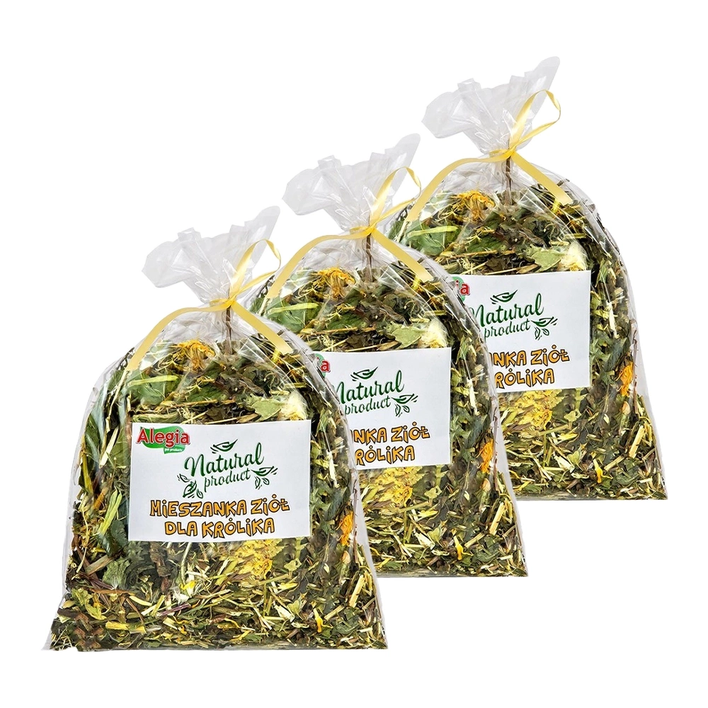 ALEGIA Herbes pour lapins 3x100g