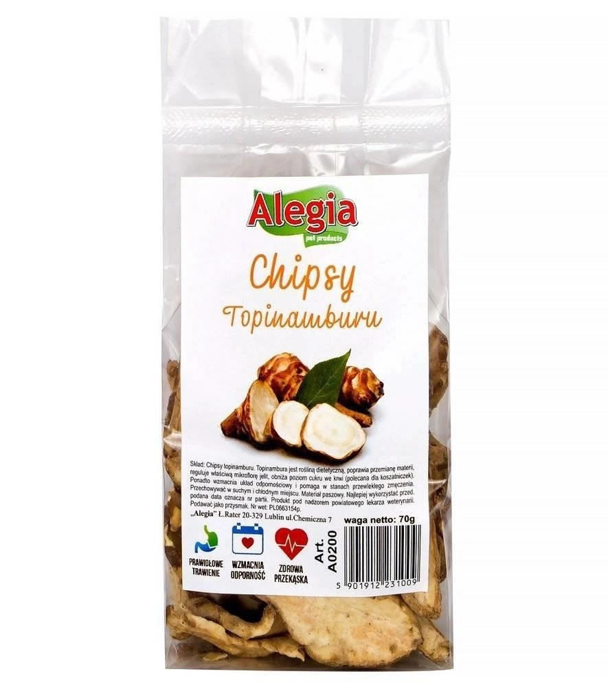 ALEGIA chips de topinambour 70g