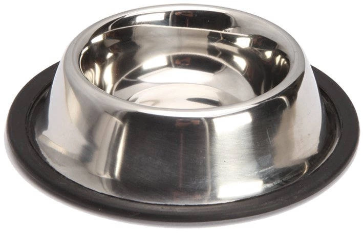 Bol en métal sur caoutchouc antidérapant 0.7l