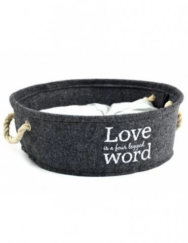 Lit Trixie Lian, 45 cm, gris