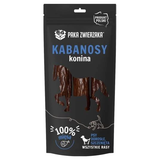 PACK D'ANIMAUX - Viande de cheval Kabanos 3 pcs (80g)